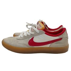 Nike Heritage Vulc SB Cardinal Red White Sneakers Men's Size 8 CD5010-100
